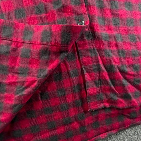 NWT Torrid Lizzie Brushed Rayon Acrylic Tunic Flannel Plaid Periscope Size 2 - Picture 11 of 16